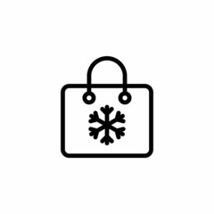 Shopping Bag icon in vector. Logotype