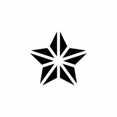 Christies Star icon in vector. Logotype