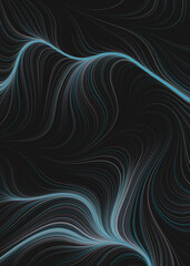 Abstract Perlin Noise Geometric Pattern generative computational art illustration
