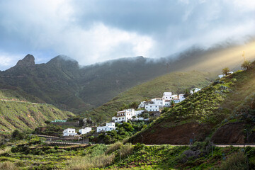 Fototapeta na wymiar Taganana is a small village in Tenerife Island, Spain.