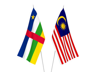 Malaysia and Central African Republic flags