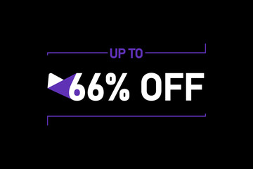 Up to 66% off, Up to 66% Discount, label sign up to 66% off, Banner Add, Special Offer add