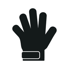 goalkeeper gloves icon 