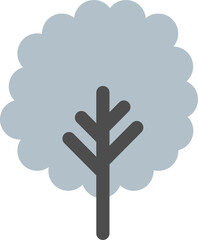 Tree icon cute logo design