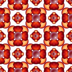 Seamless pattern with differently sized squares. Decorative background for printing on textile, paper..Color texture for graphic design.