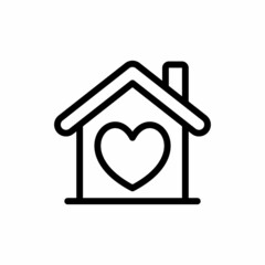 Home icon in vector. Logotype