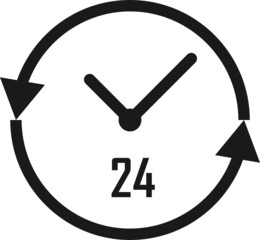 clock watch time icon