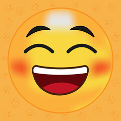 laughing 3d emoji
