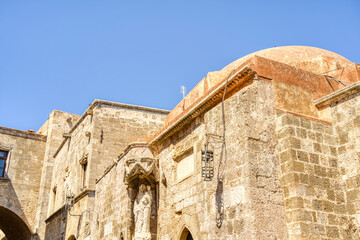 Rhodes old town, HDR Image