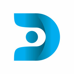 nitial d motion smooth logo design