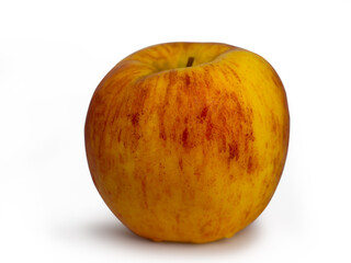 Ripe red apple fruits.