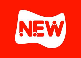 NEW letter logo and icon design template