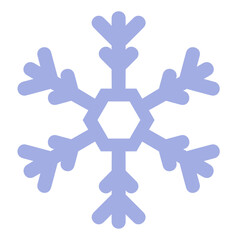 snowflake flat icon