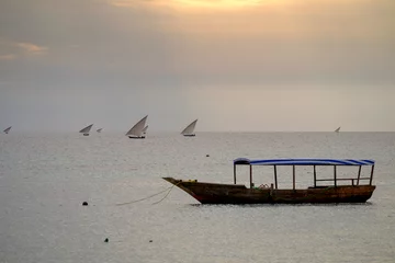 Crédence de cuisine en verre imprimé Plage de Nungwi, Tanzanie Nungwi has perhaps the most picture perfect beaches in Zanzibar