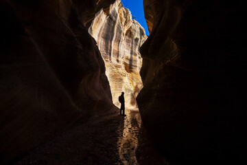 Slot canyon