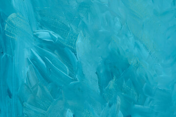 Obraz premium Blue painted wall background