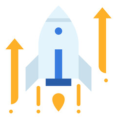startup flat icon