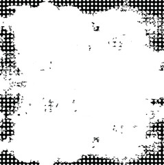 Grunge Frame. Urban Background Texture Vector. Dust Overlay. Distressed Grainy Grungy Framing Effect. Distressed Backdrop Vector Illustration. EPS 10.