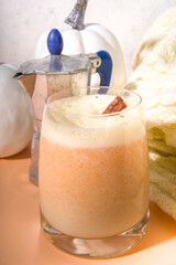 Homemade pumpkin creamer