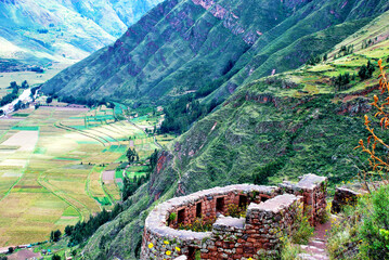 Andean Scenery in Pisac