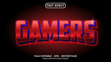editable text effect game theme