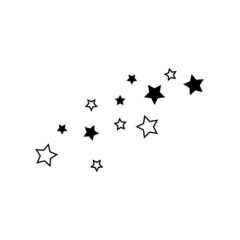 Fototapeta premium Star icon Template vector illustration design