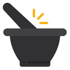 mortar flat icon