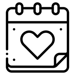 calendar outline icon