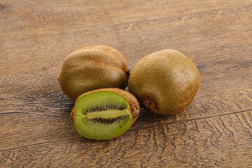Sweet ripe and juicy kiwi fruit