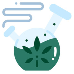 bong flat icon