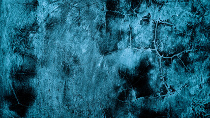dark blue grunge abstract concrete wall texture background