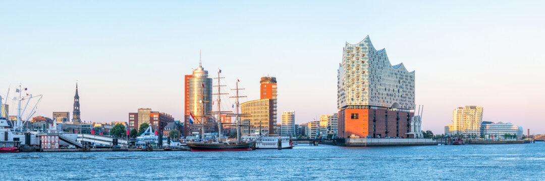 Elbphilharmonie concert hall in Hamburg, Germany 