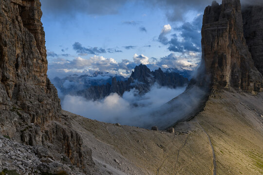 The magic saddle, Tre Cime di Lavaredo