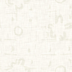 Greige plain seamless linen wash texture. Neutral tone minimal fabric effect background. Natural woven cloth for beach wedding. Coastal cottage style design material. High quality raster jpg swatch.