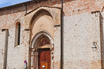 Fototapeta na wymiar Complesso Museale di San Francesco - Trevi