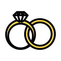 Wedding Rings Icon