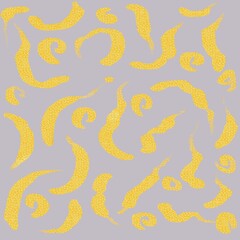 Fototapeta na wymiar Yellow background with grainy texture