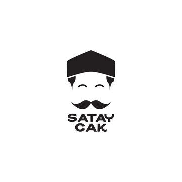 face culture indonesian Madura logo symbol icon vector graphic design illustration idea creative