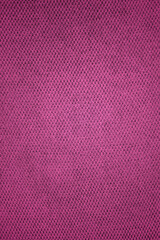 Magenta color cotton fabric cloth close up view for texture background
