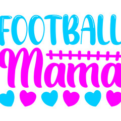 Football Mama Svg