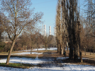 Bricel river park in Chivasso