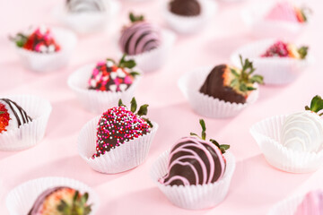 Chocolate dipped strawberries