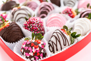 Chocolate dipped strawberries