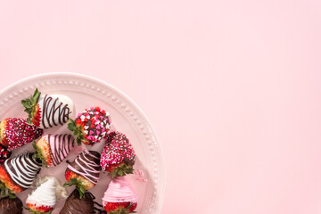 Chocolate dipped strawberries