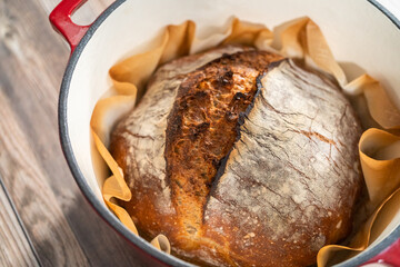 .Sourdough rye bread