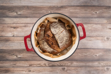 .Sourdough rye bread