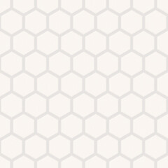 White hexagon wall texture seamless background. 3d rendering.