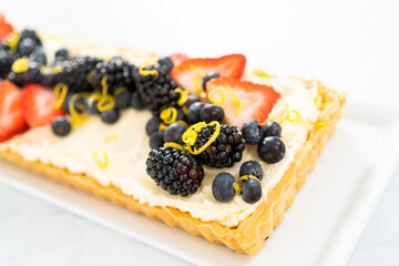 Mascarpone tart