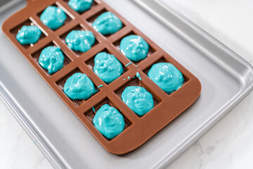 Mini mermaid chocolate bars