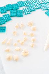 Mini mermaid chocolate bars
